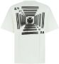 Oamc Wit katoenen oversized t-shirt White Heren - Thumbnail 2