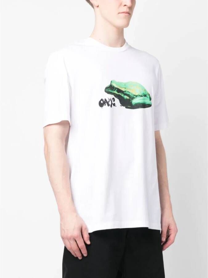 Oamc T-Shirts Wit Heren