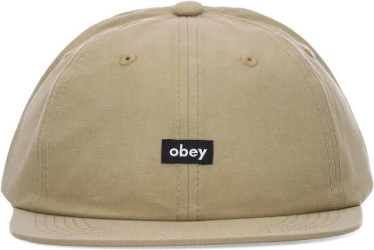 Obey Caps Beige Heren