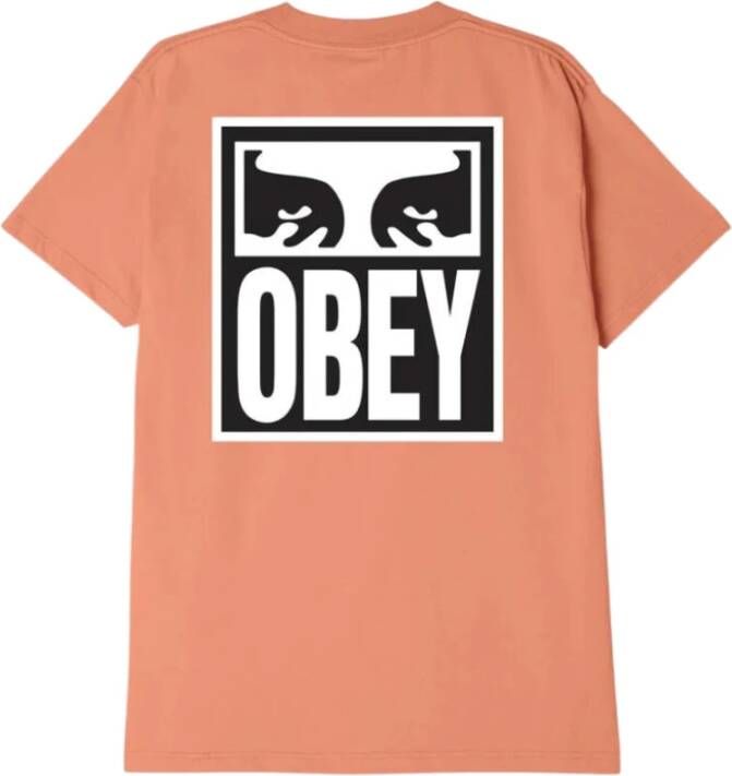Obey Eyes Icon Classic Tee Oranje Dames