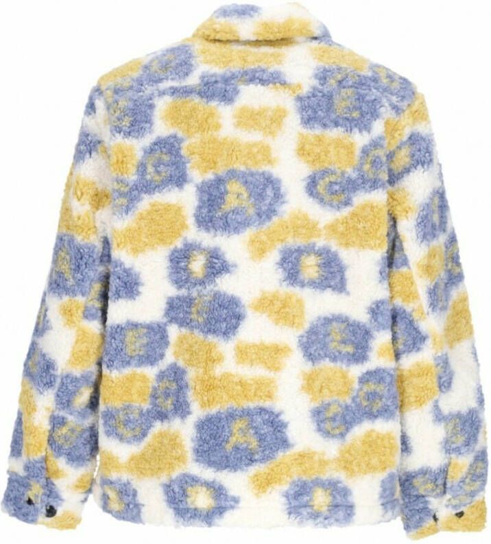Obey Faux Fur Shearling Jackets Blauw Heren