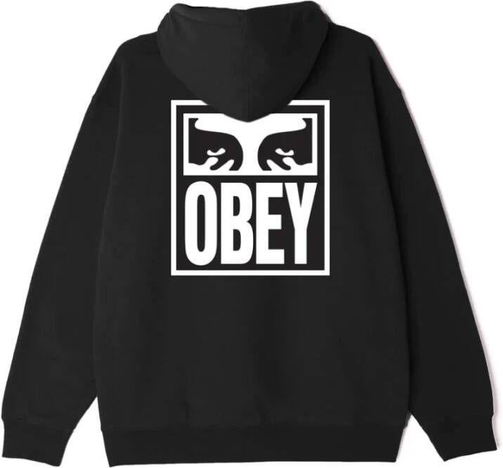 Obey Hoodies Zwart Heren