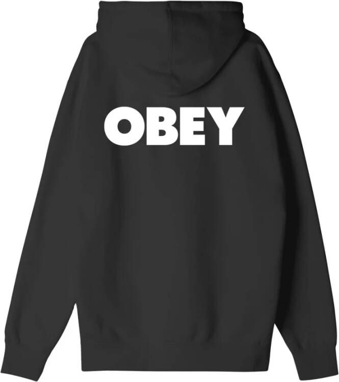 Obey Hoodies Zwart Heren