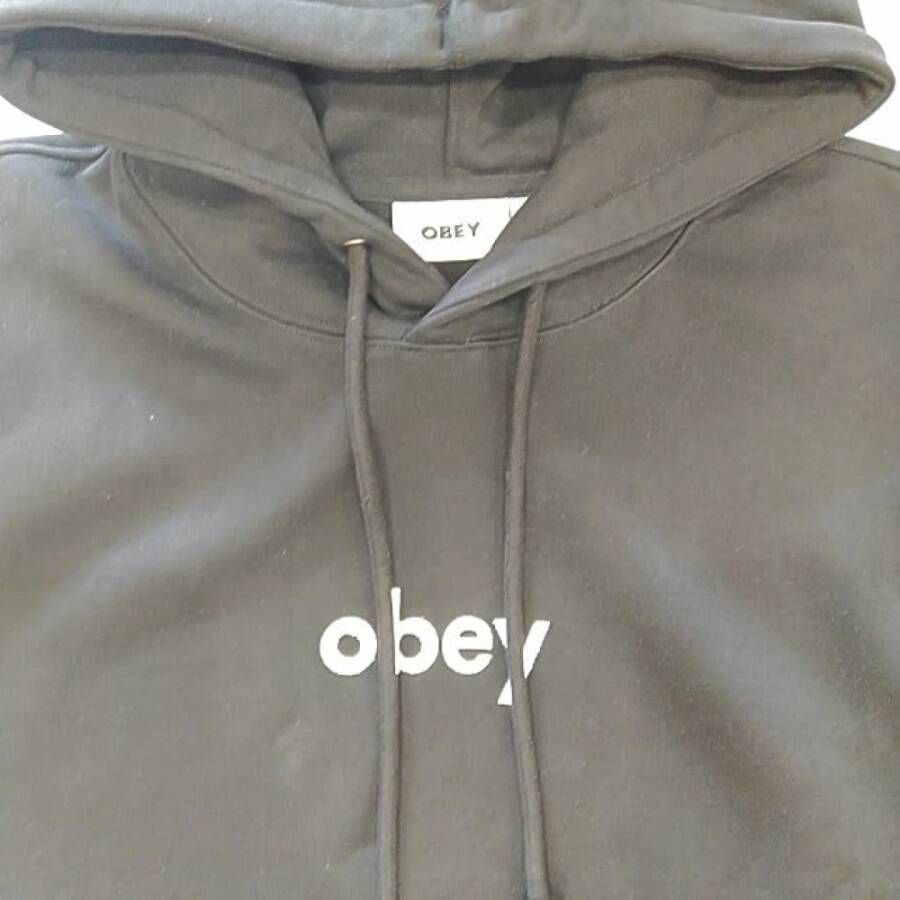 Obey Hoodies Zwart Heren