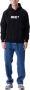 Obey Premium Zwarte Fleece Hoodie Lange Mouw Black Heren - Thumbnail 2