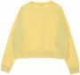 Obey Kort Crewneck Sweatshirt Yellow Dames - Thumbnail 2