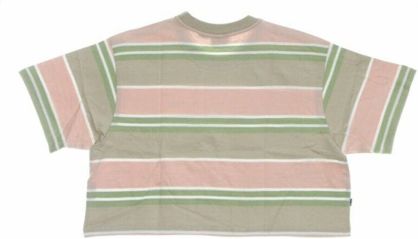 Obey Korte T-shirt Pembroke Box Tee Beige Dames