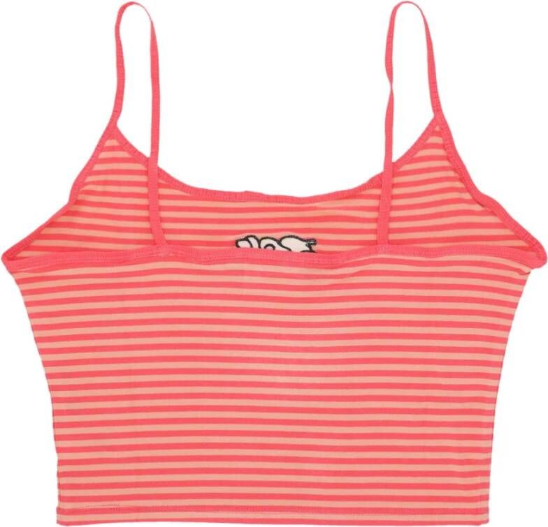Obey Sleeveless Tops Roze Dames