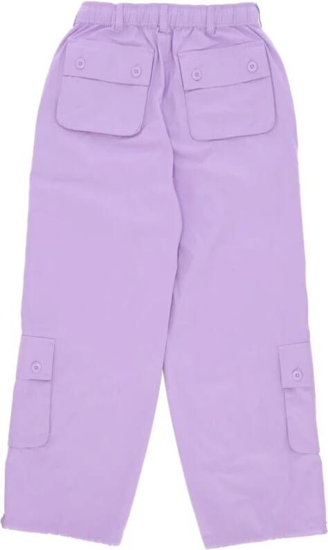 Obey Straight Trousers Paars Dames