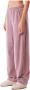 Obey Chenille Trainingsbroek Lila Pink Dames - Thumbnail 2