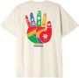 Obey Sago Heren T-shirt Korte Mouw Beige Heren - Thumbnail 2