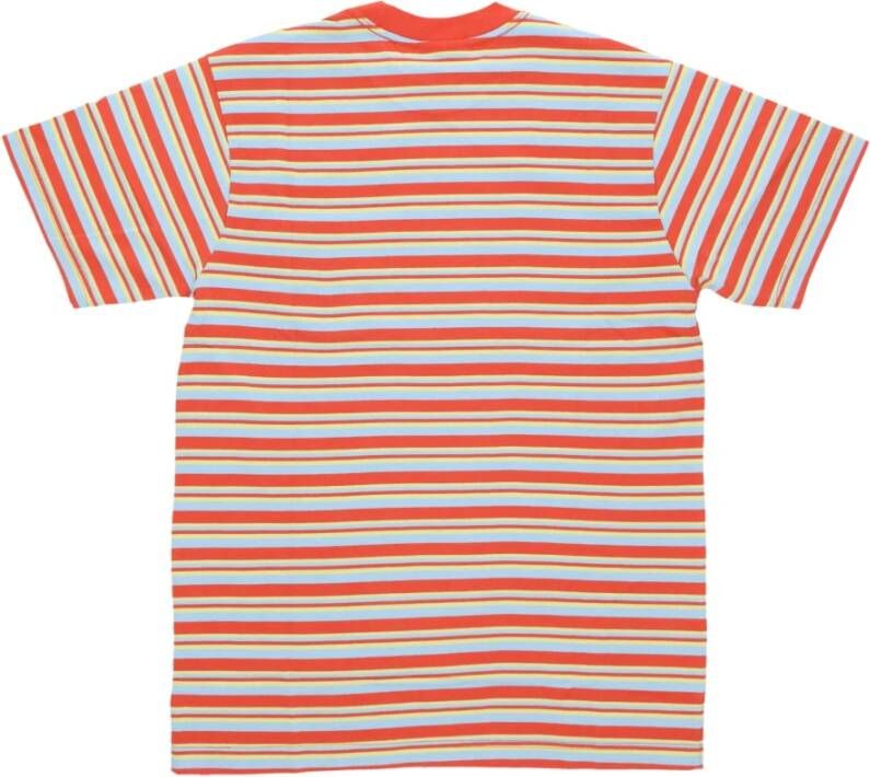 Obey T-Shirts Oranje Heren