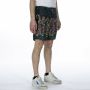 Octopus Tentakel Print Zwemshorts Zwart Multicolor Heren - Thumbnail 2