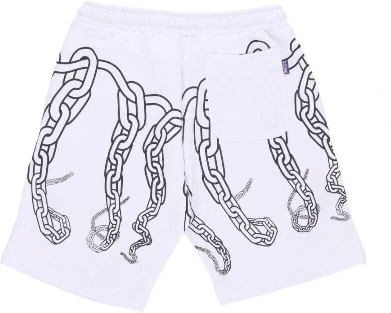 Octopus Casual Shorts Wit Heren