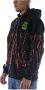 Octopus Zwarte Dripper Hoodie Lange Mouw Black Heren - Thumbnail 2