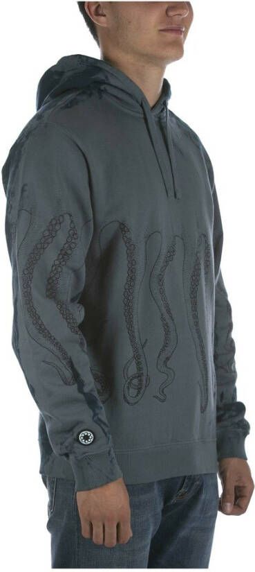 Octopus Hoodies Blauw Heren