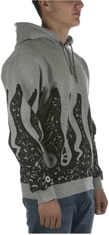 Octopus Hoodies Grijs Heren