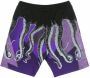 Octopus Shorts fleece Purple Heren - Thumbnail 2