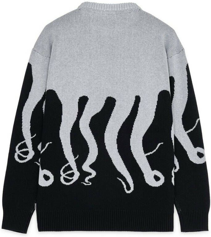 Octopus Sweatshirt Grijs Heren