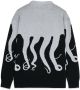 Octopus Sweatshirt Grijs Heren - Thumbnail 2