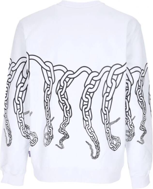 Octopus Sweatshirt Wit Heren