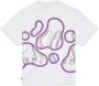 Octopus Klassiek Wit Katoenen T-Shirt White Heren - Thumbnail 2