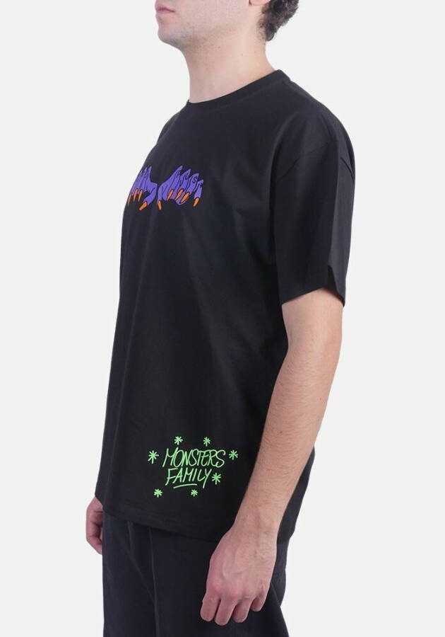 Octopus T-shirts Zwart Heren
