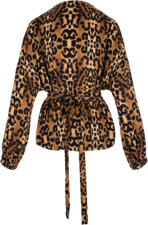 Odeeh Blouses Bruin Dames