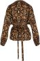 Odeeh Blouses Bruin Dames - Thumbnail 2