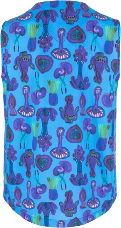 Odeeh Shirt Blauw Dames