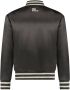 Off The Pitch Buiten het veld Satin Varsity Jacket Senior Tarmac Brown Bruin Heren - Thumbnail 2