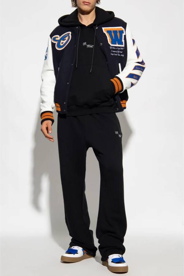 Off-White Bomberjack met logopatch Zwart - Foto 7