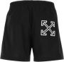 Off White Casual Shorts Zwart Heren - Thumbnail 2