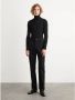 Off White Zwarte Wollen Broek met Riem Black Heren - Thumbnail 2