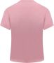 Off White Geborduurd Logo Katoenen T-Shirt Roze Dames - Thumbnail 2