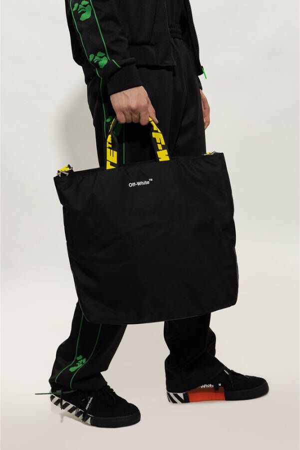 Off-White Shopper met logoprint Zwart - Foto 5