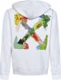 Off-White Hoodie met pijlprint Wit - Thumbnail 6