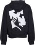 Off-White Hoodie met pijlprint Zwart - Thumbnail 2