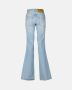 Off White Bleach Baby Flared Jeans in Lichtblauw Blue Dames - Thumbnail 4