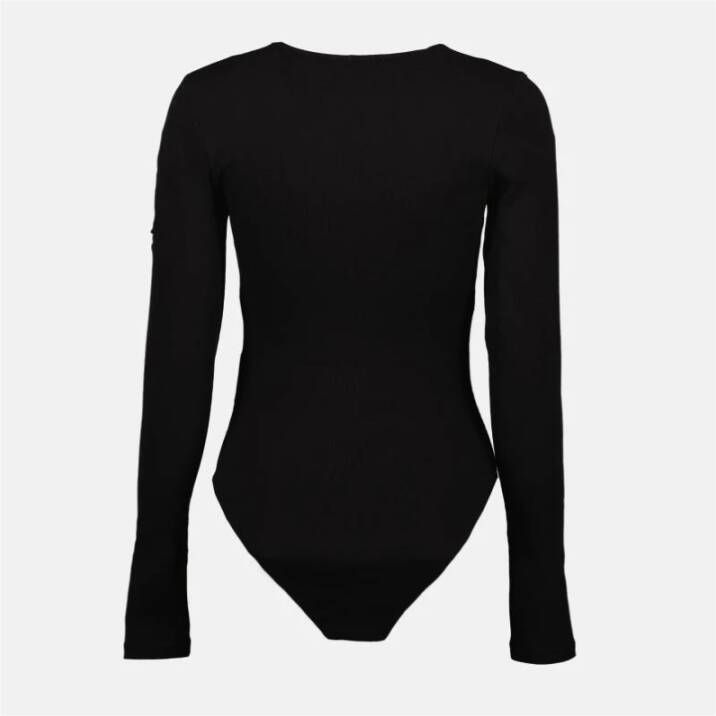 Off-White Body van katoenblend Zwart - Foto 5