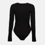 Off-White Body van katoenblend Zwart - Thumbnail 5