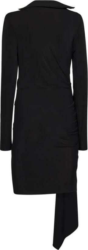 Off White Midi Dresses Zwart Dames
