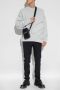 Off White Herenkatoenen wollen broek met verborgen voorsluiting Black Heren - Thumbnail 4