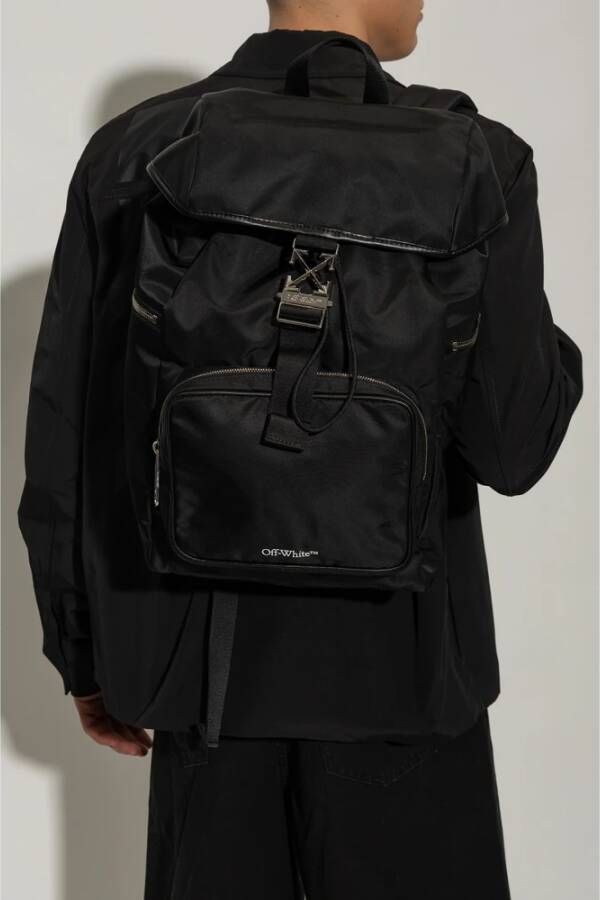 Off White Rugzak Zwart Heren