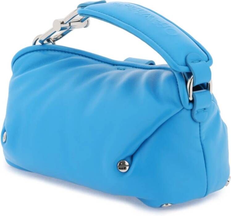 Off White Handbags Blue Dames