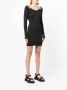 Off White Dag korte jurk Zwart Dames - Thumbnail 2