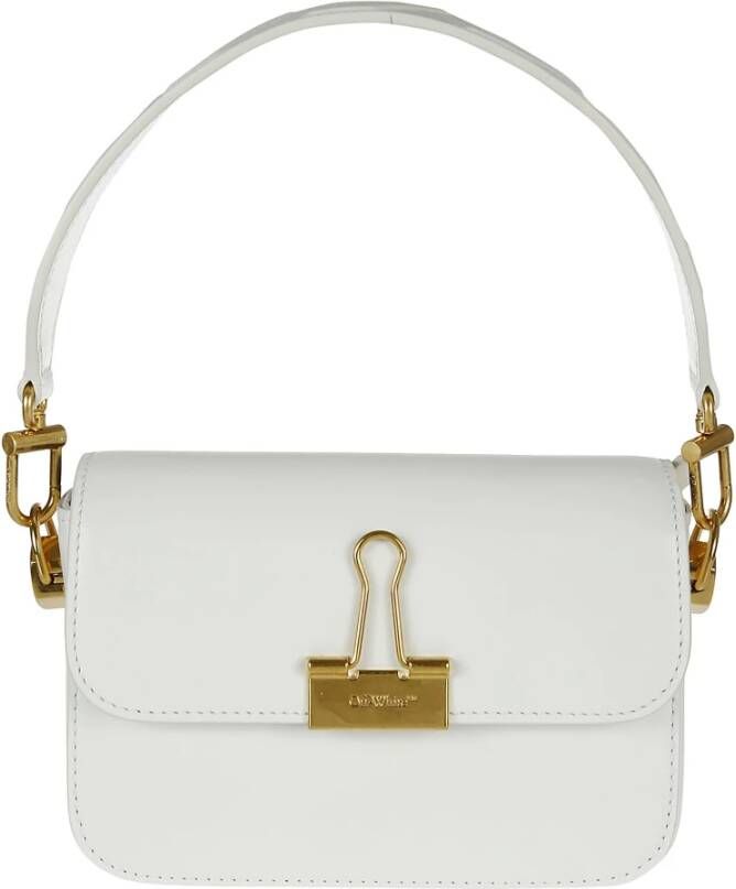 Off White Shoulder Bags Wit Dames