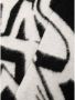 Off White Intarsia-Graffiti Logo Jas Black Heren - Thumbnail 3
