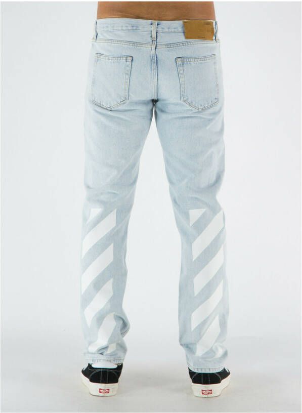 Off-White Slim-fit jeans Blauw - Foto 3