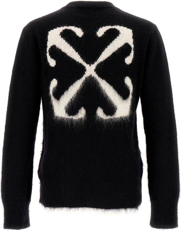 Off White Stijlvolle Maglieria Trui Zwart Heren